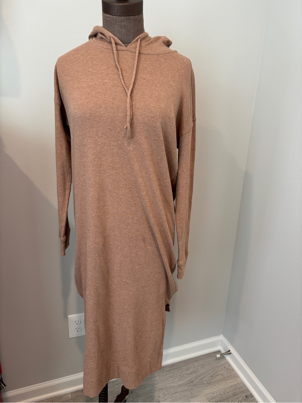 Haven Well Within Tan Hoodie Dress Small